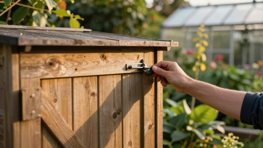 outdoor storage sheds