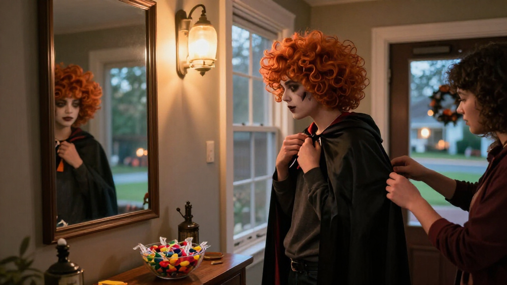 Halloween costume wigs