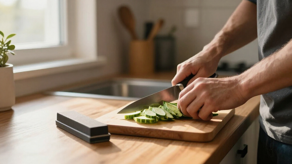 knife sets with sharpener