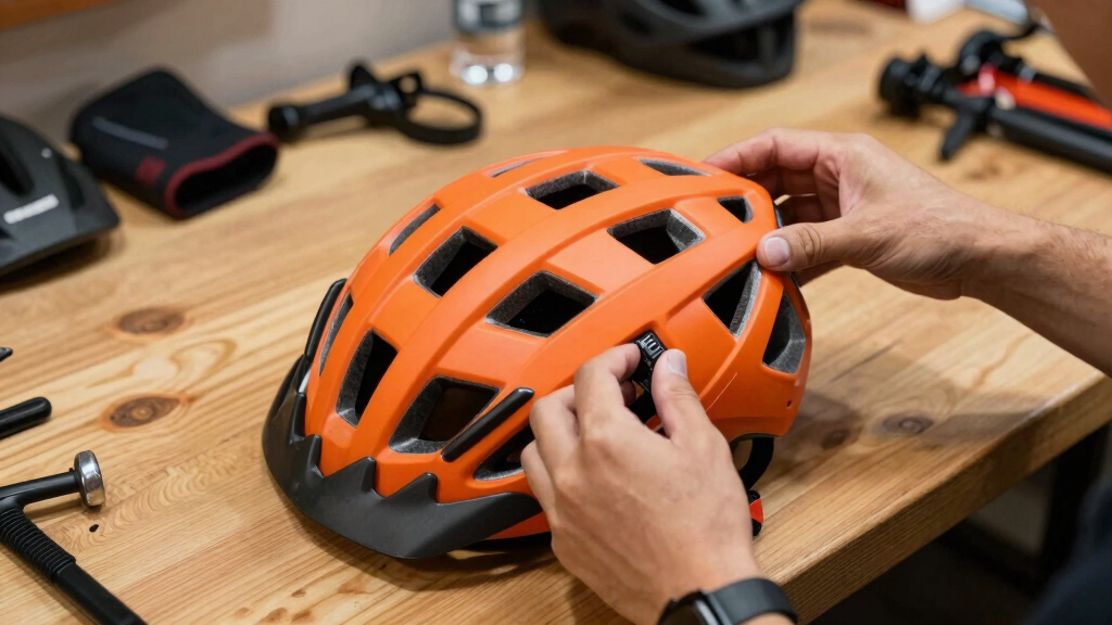 mountain biking helmets