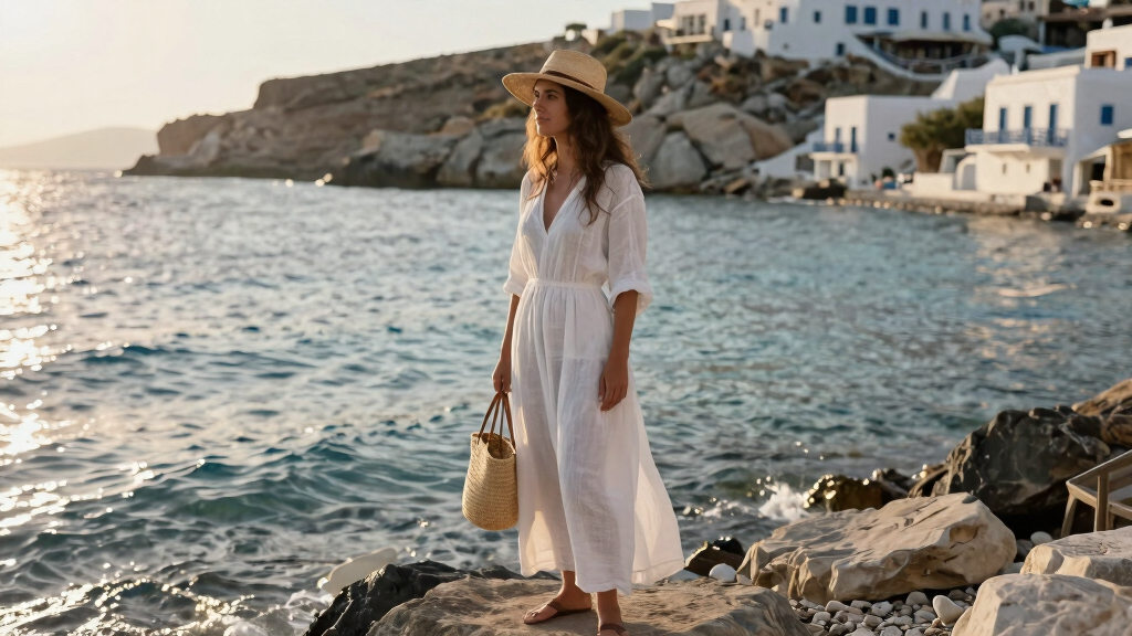 best Greek island vacation outfits