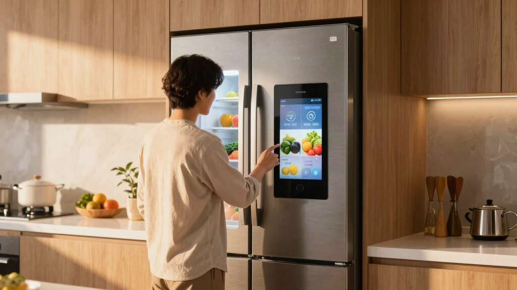 smart Wi-Fi enabled refrigerators