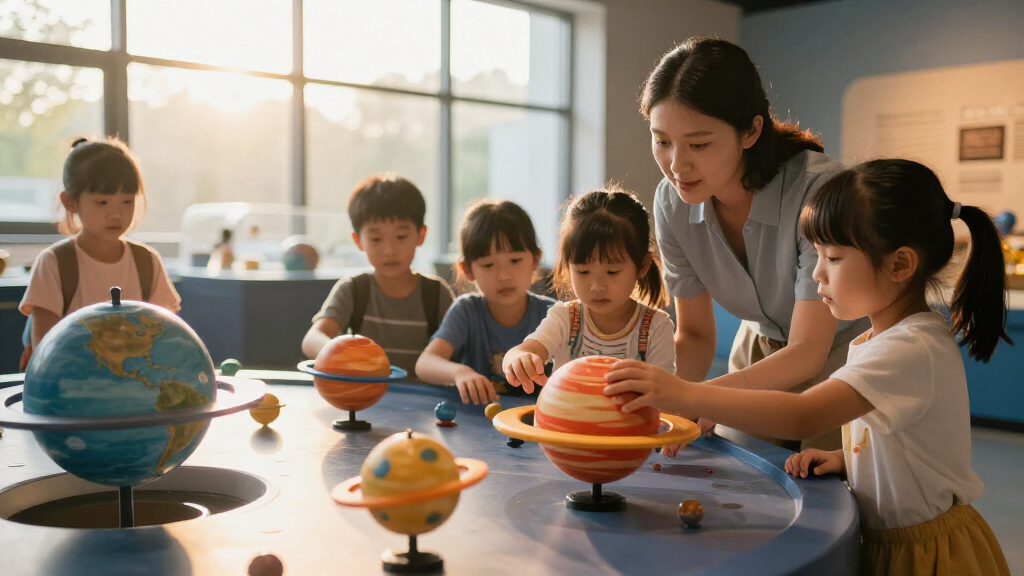 interactive science museum models
