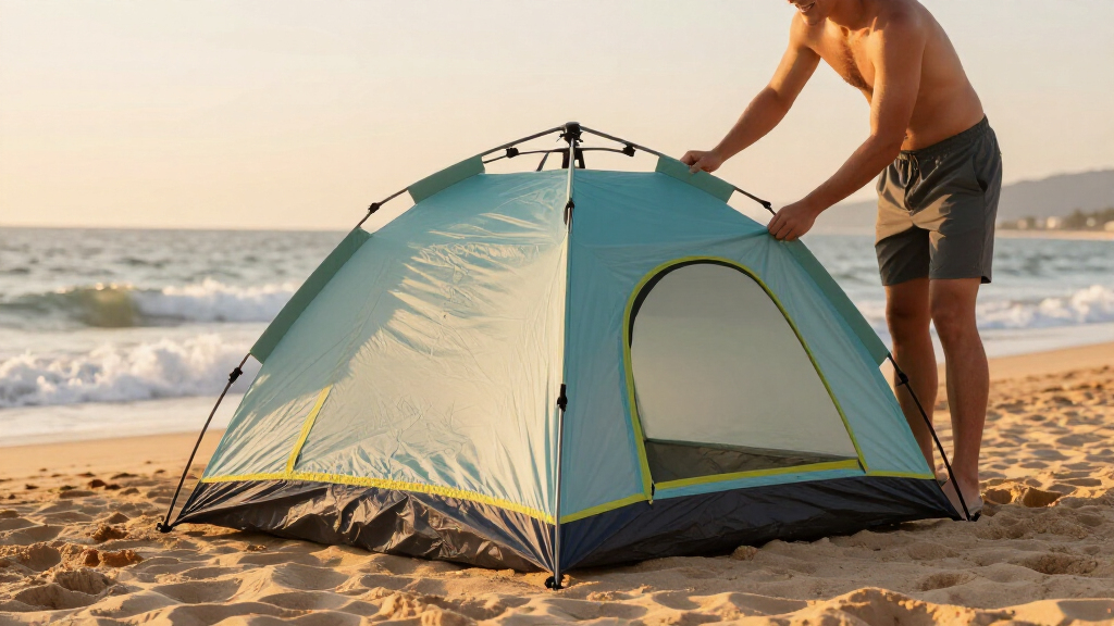 portable beach tent