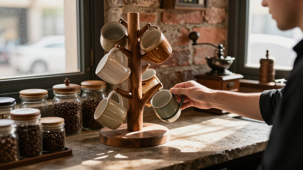 best mug tree for coffee bar