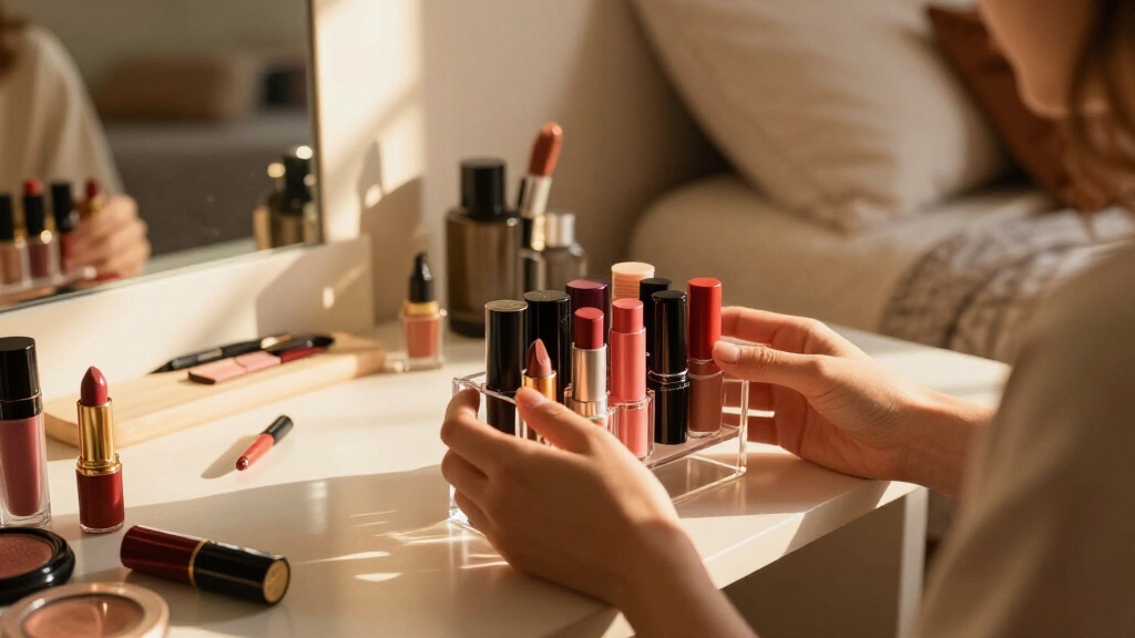 acrylic lipstick holders