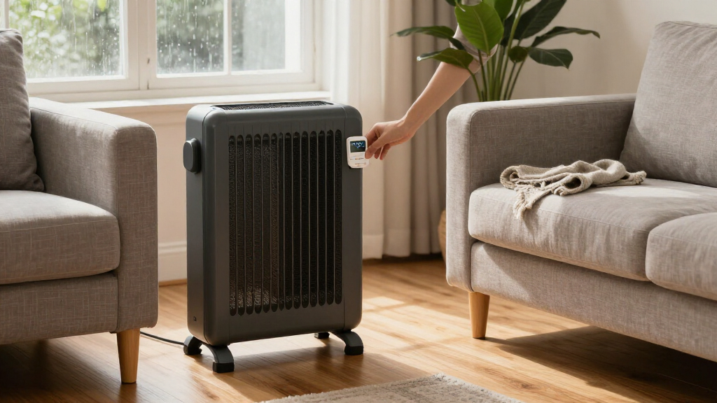 portable heater with thermostat