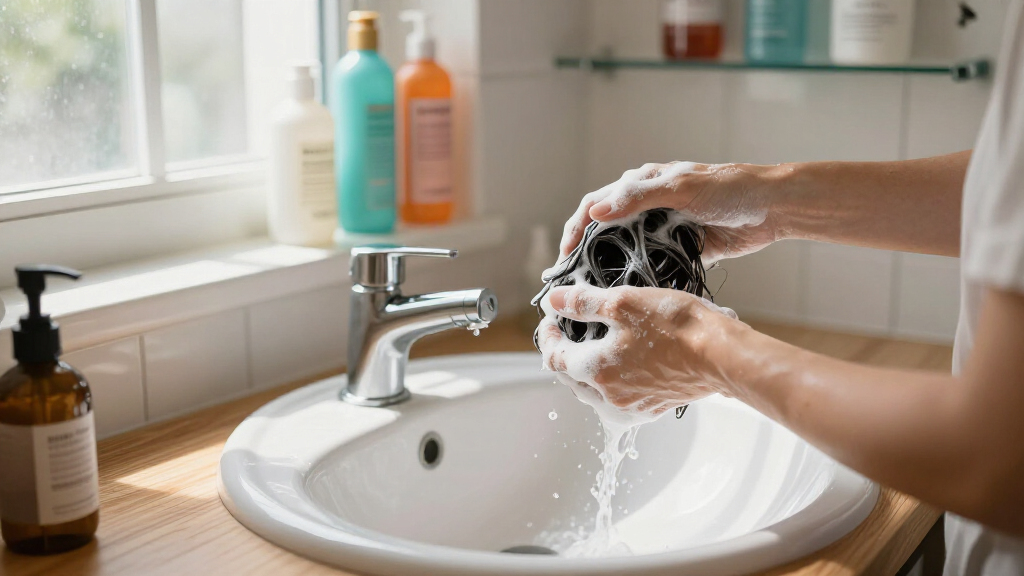 hair shampoo and conditioner
