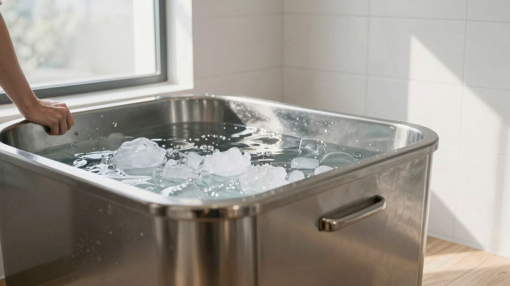 insulated cold plunge tub for home