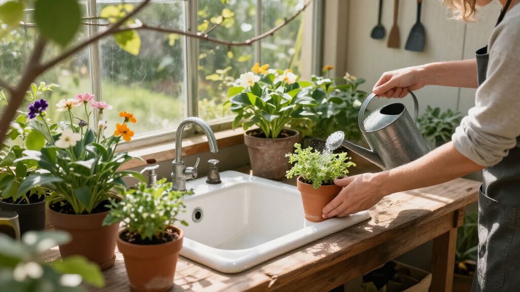 best potting benches with sinks