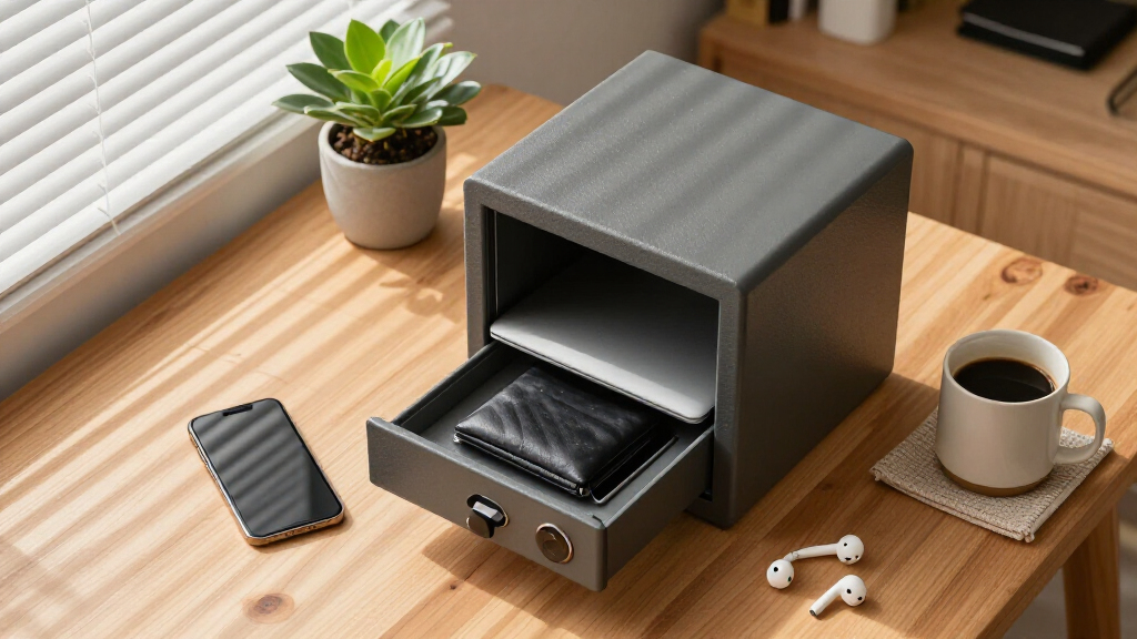 best anti theft safes for work from home setups