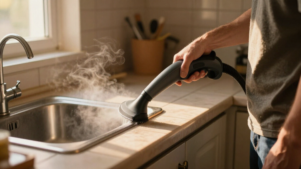 best handheld steam cleaner for kitchen and bath