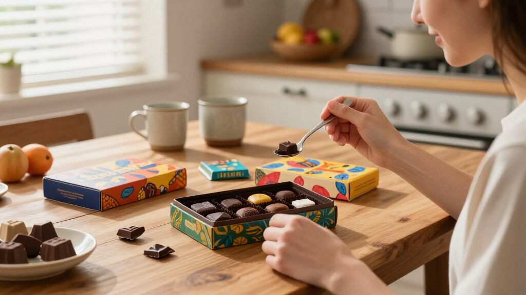 gourmet chocolate tasting sets