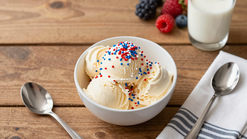 patriotic dessert sprinkles