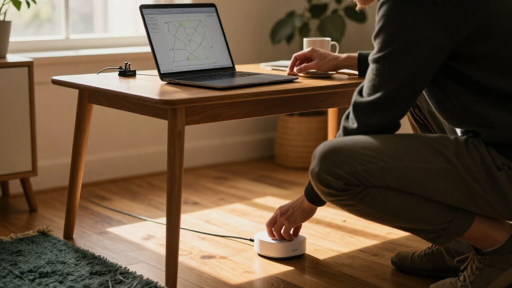 wifi mesh system underdesk office