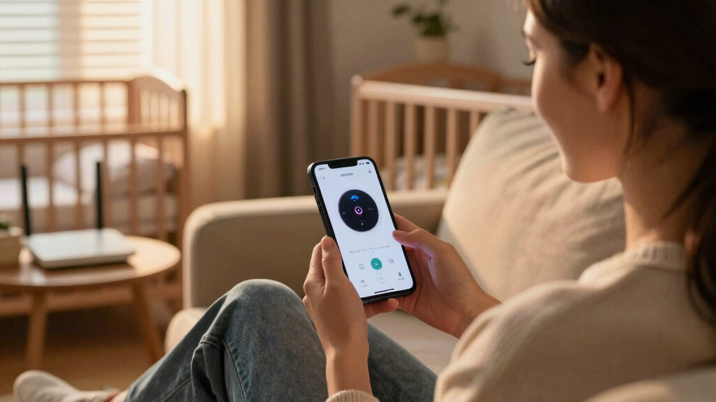 baby monitor with Wi-Fi connectivity