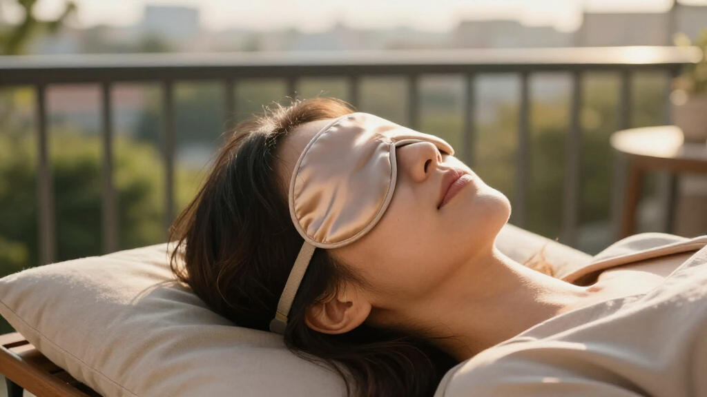 silk sleep mask for travel
