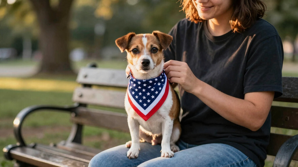 pet-themed patriotic accessories