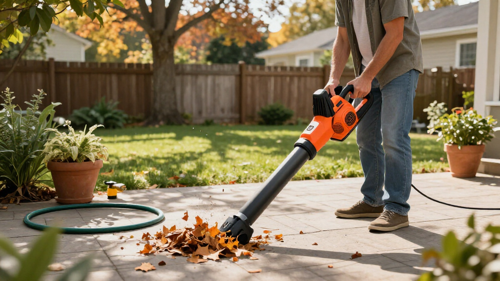 cordless leaf blowers