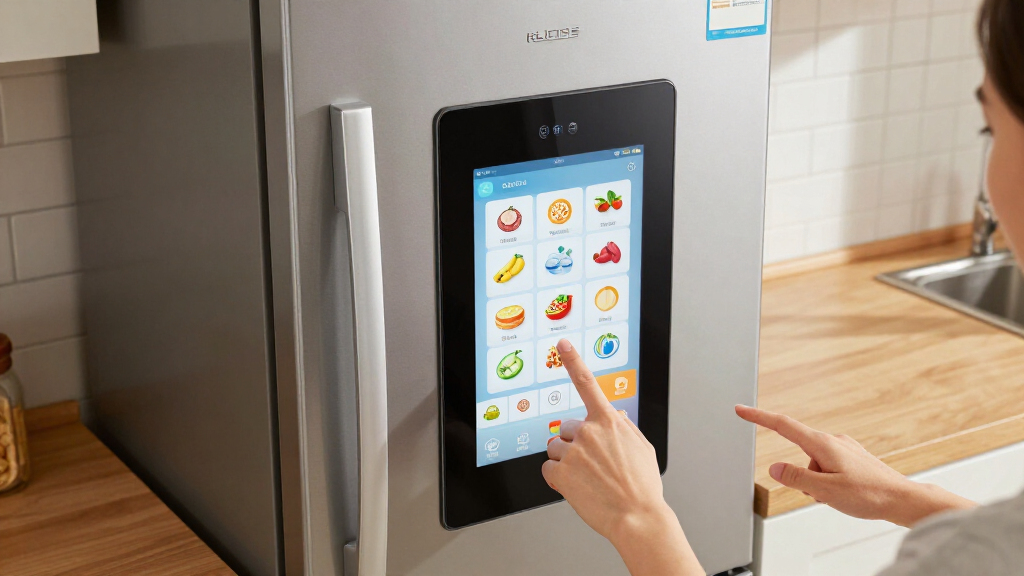 smart refrigerators with touch screens