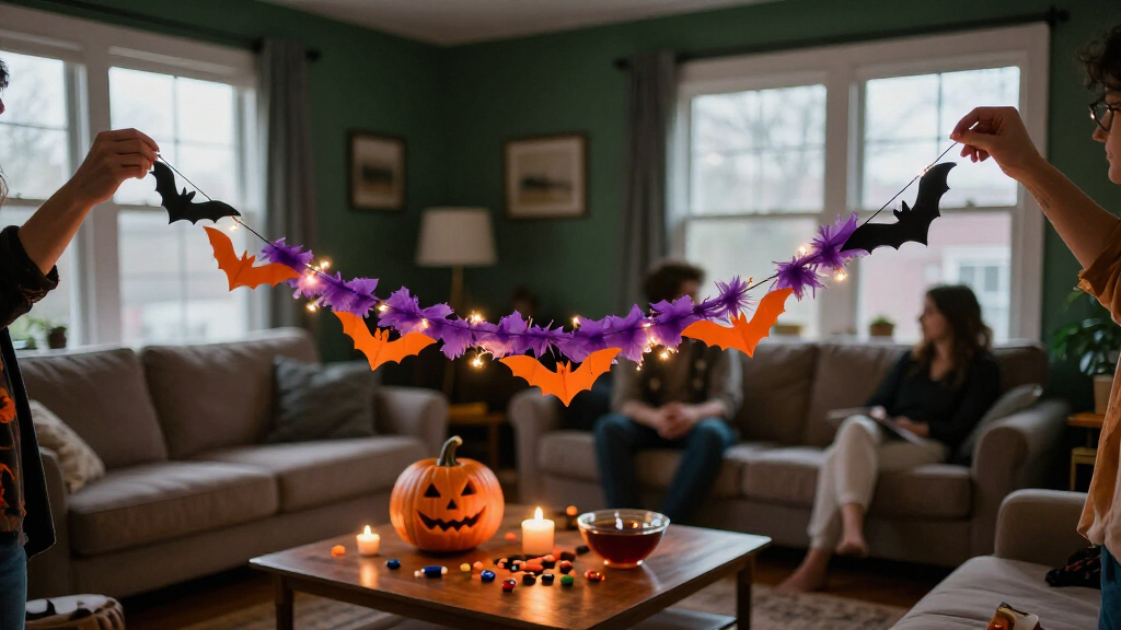 couples Halloween party decorations