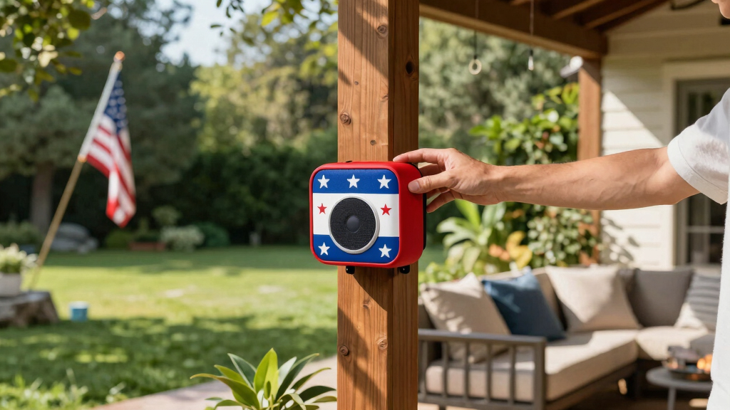 patriotic outdoor speakers