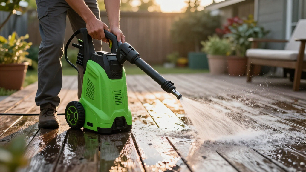 best electric pressure washers for deck cleaning