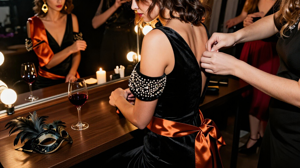luxury Halloween party dresses