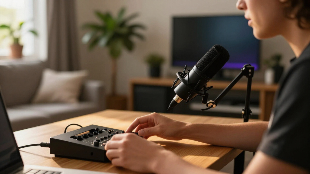 podcast starter bundles with mic and interface