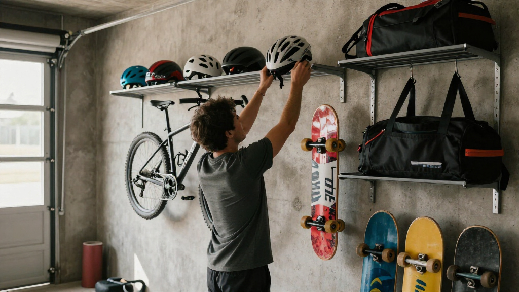 garage storage rack system wall mounted