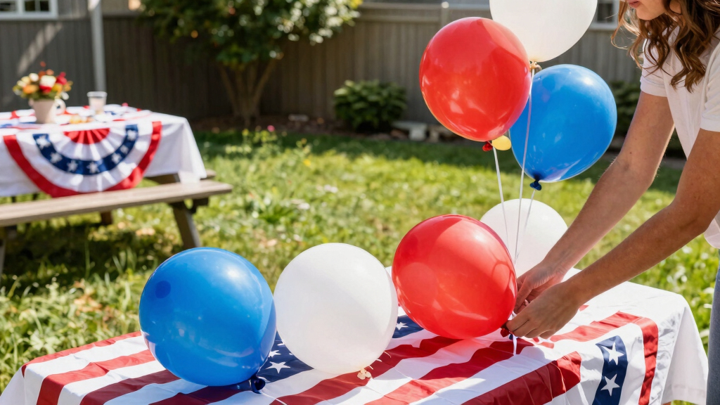 patriotic outdoor party supplies