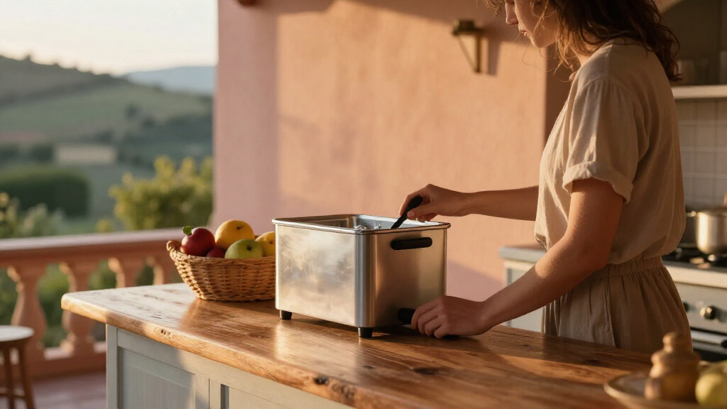 compact ice cream machines for small kitchens