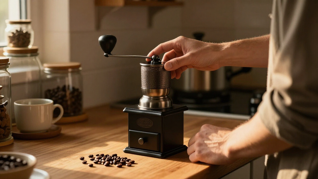 burr coffee grinder for precision cooking