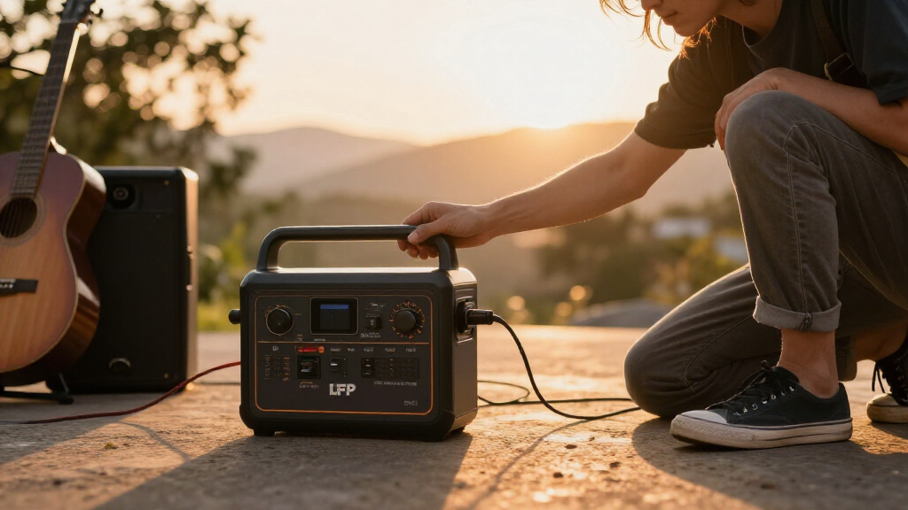 lfp battery power station
