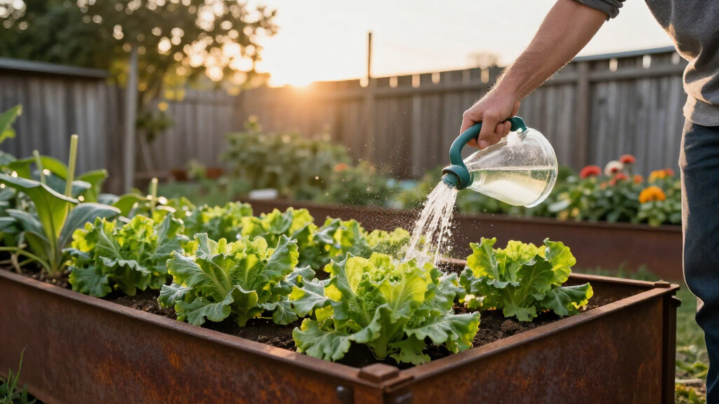 metal raised garden beds