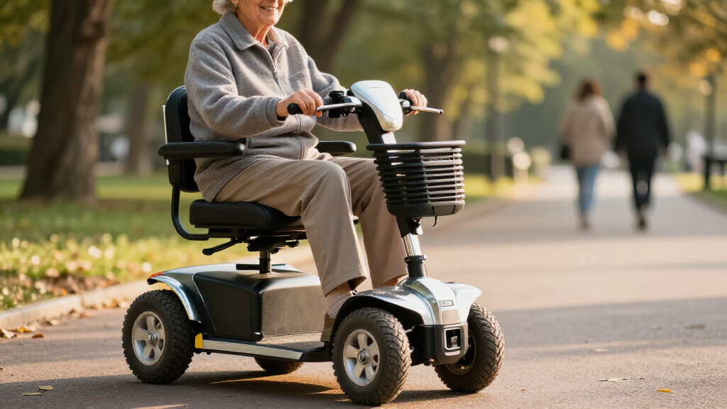 best mobility scooters with pneumatic tires
