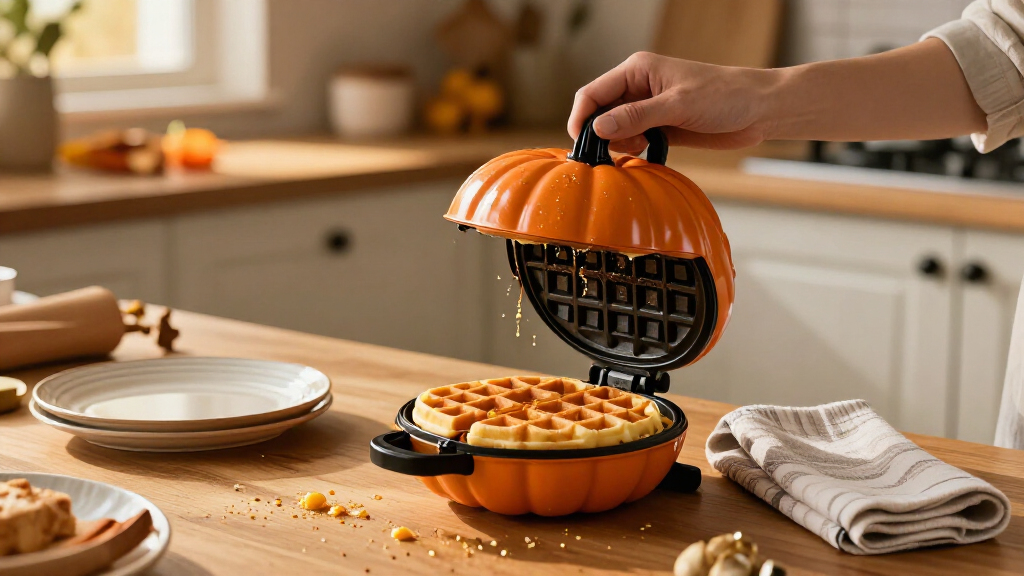 pumpkin shaped waffle makers