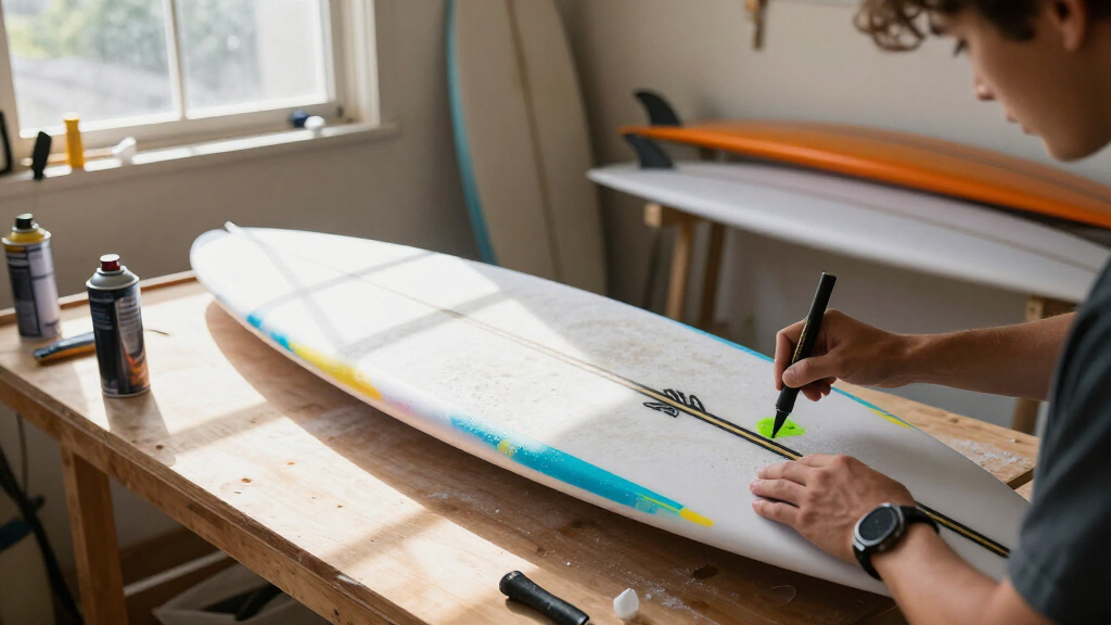 surf boards for decorating