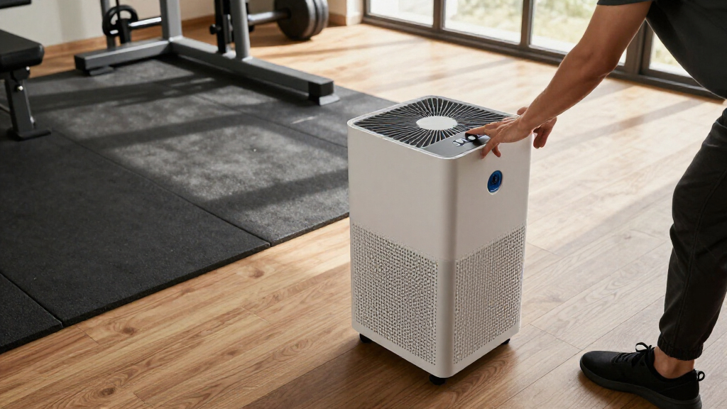 air purifiers for home gym large room