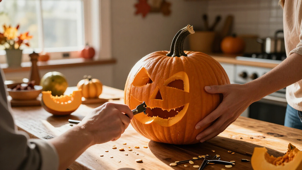Halloween pumpkin carving kits