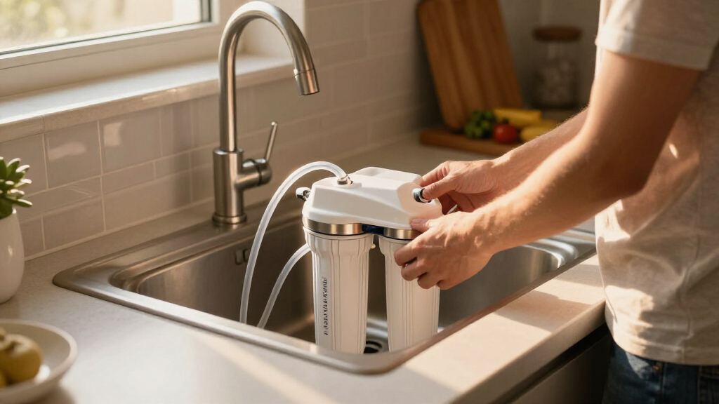 under sink reverse osmosis system for home kitchens