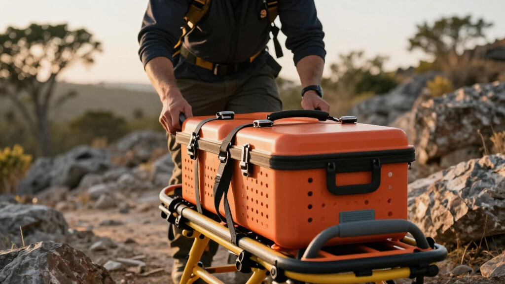 stretcher and rescue basket kit