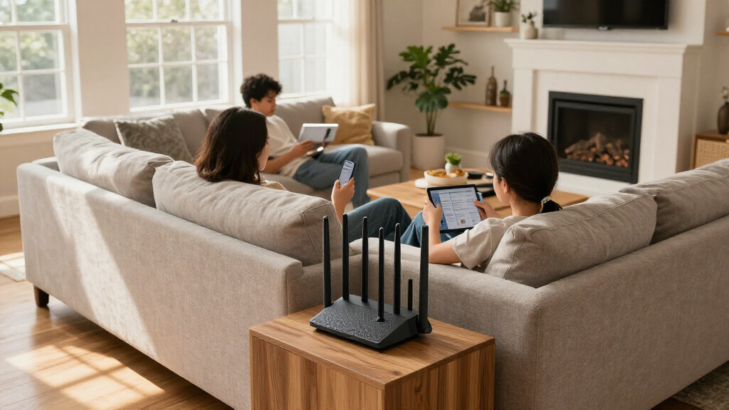 mesh wifi system tri band large home
