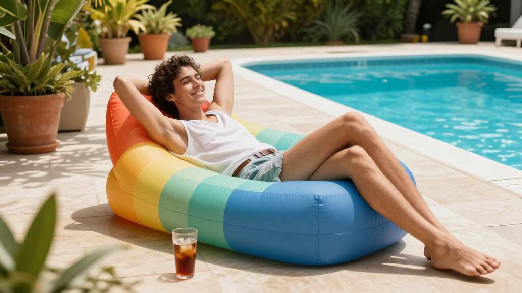 inflatable lounger chairs
