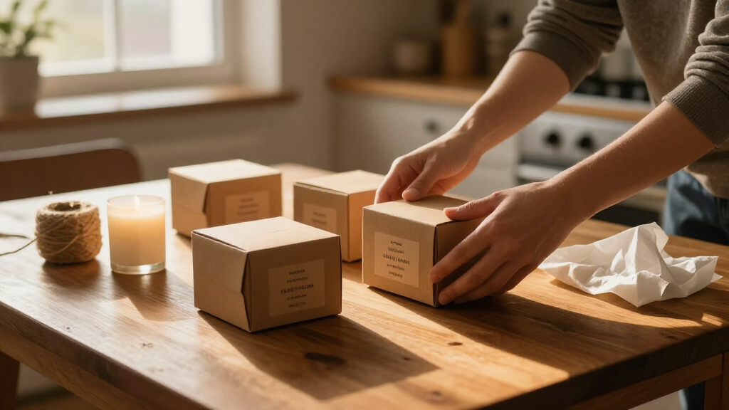 shipping boxes for candles