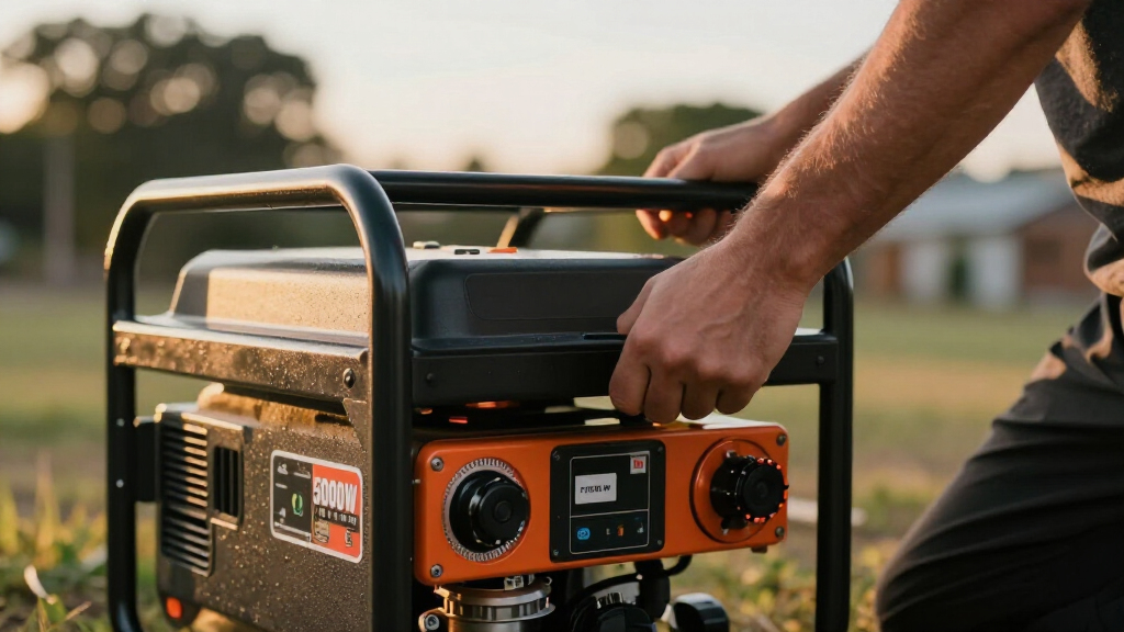 dual fuel inverter generator 5000w