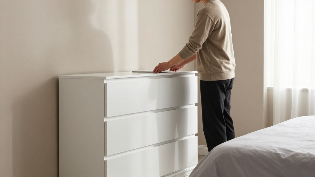 dresser for minimalist bedroom