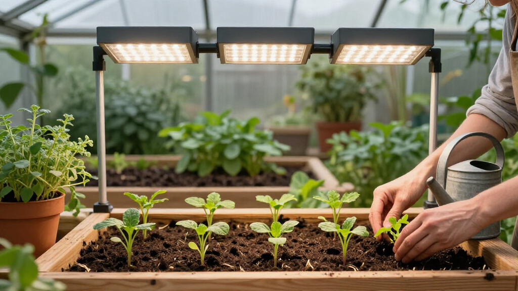 garden grow lights for seedlings