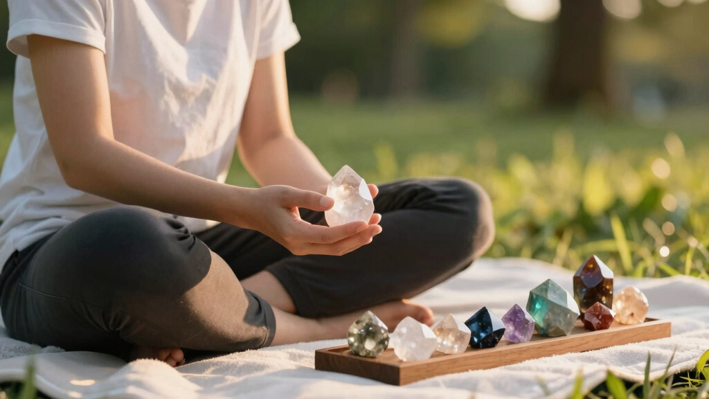 crystal healing meditation kits