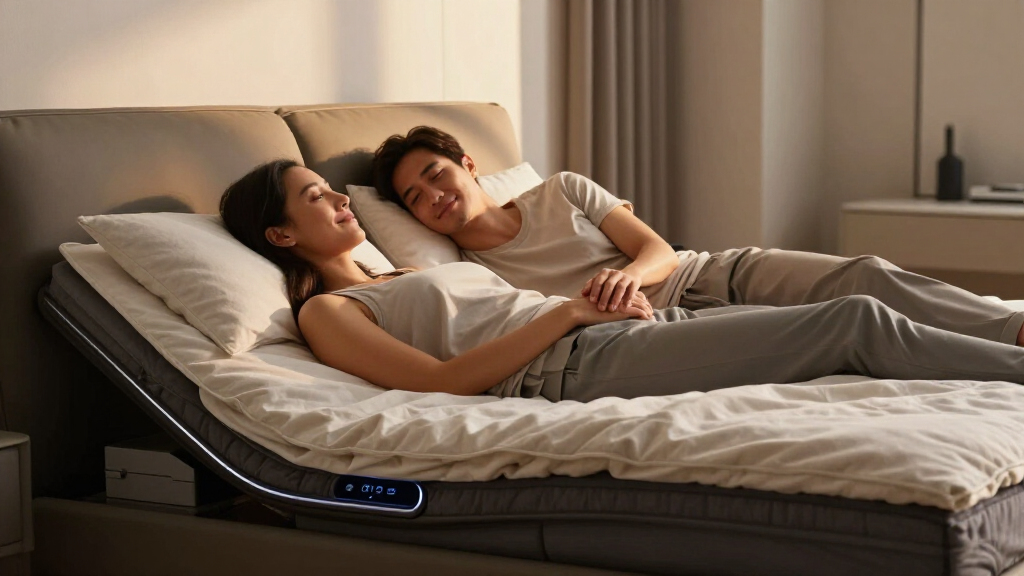 luxury smart beds to improve intimacy